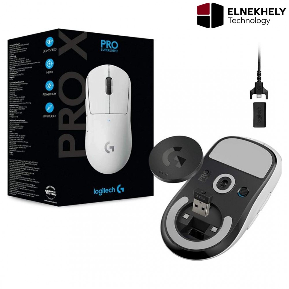 Logitech G PRO X SUPERLIGHT Wireless Gaming Mouse 25K Sensor Ultra